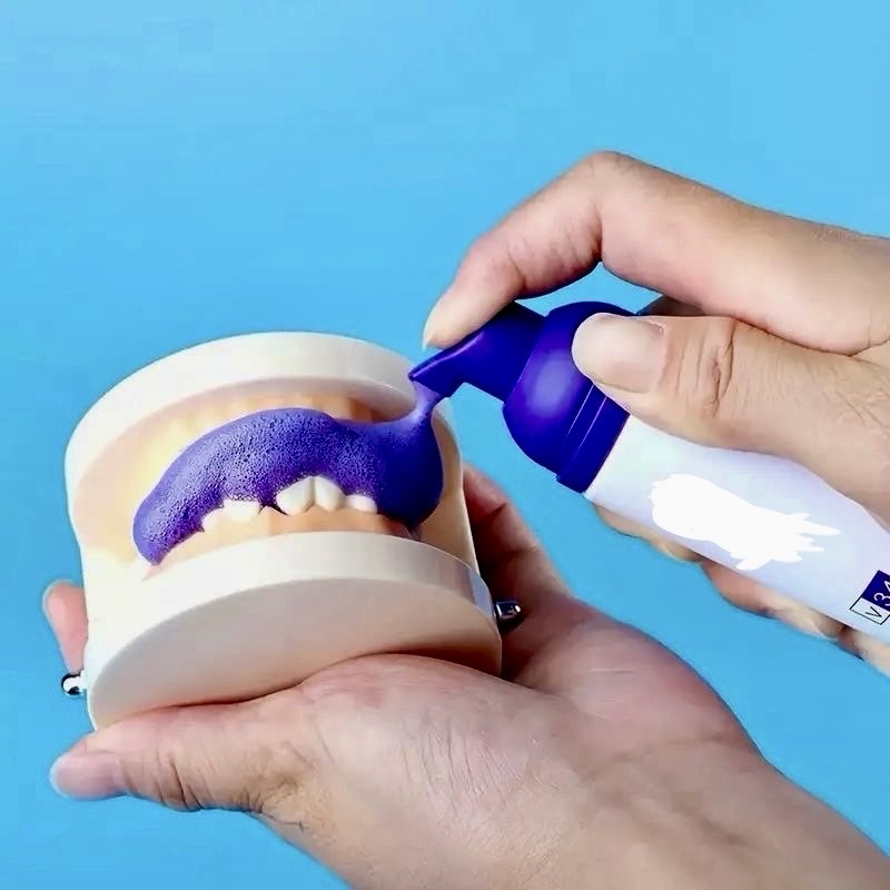 The Benefits of Purple Toothpaste for Correcting Yellow Tones on Teeth 💜✨