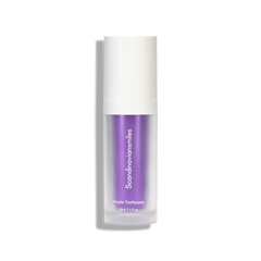 Purple toothpaste